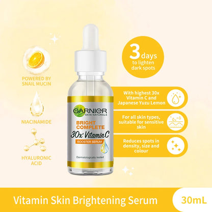 Garnier Bright Complete VITAMIN C Booster Face Serum